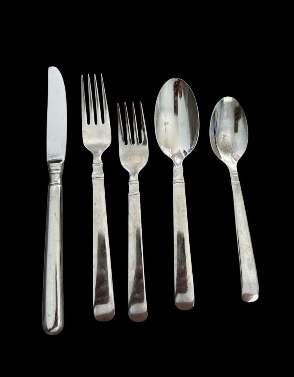 JA Henckles EARL 18/10 Stainless Glossy 5 pc Place Setting Knife Spoon Fork
